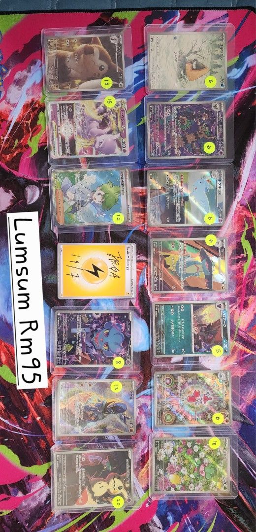 Pokemon Cards (Category: Raw Singles) located in Klang. Submitted by marvelsjackman (Listing ID 1450540708, Image 1). Description: Wts .