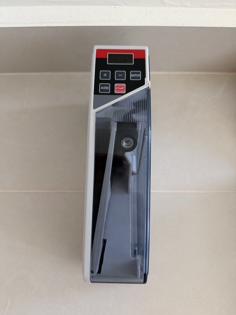 Portable mini money banknote cash bill counter machine