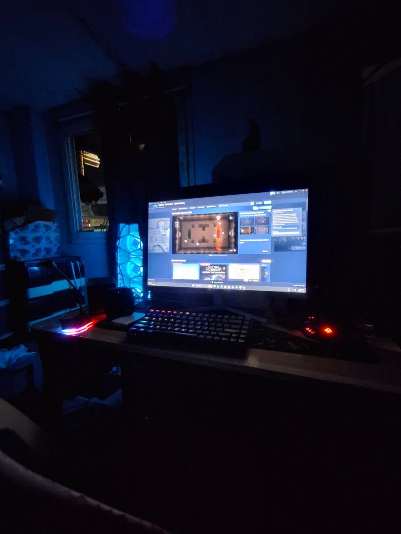 Ryzen 5 5600G setup for sale (Category: Desktops) located in Manila. Submitted by fernandez2666 (Listing ID 1450568229, Image 3). Description: - Ryzen 5 5600G - 16gb Ram - 512gb SSd - Rgb - B450M mobo - msi a550bn (with box and warranty) - Ideal for gamers looking to elevate their setup.