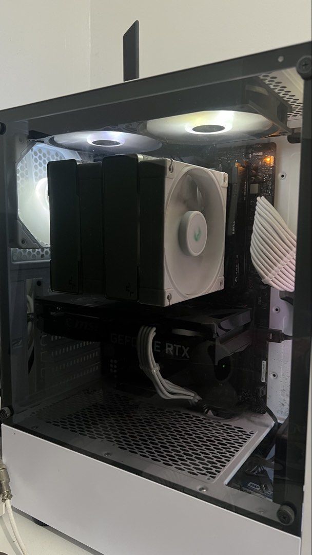 Ryzen 9 7900X SYSTEM UNIT Read Description (Category: Computer Parts) located in Manila. Submitted by freeearth_e3c94a (Listing ID 1450695455, Image 1). Description: Processor: Ryzen 9 7900x Motherboard: Asus ROG Strix B650e-f Gaming Wifi ( price is 26k Bnew) GPU: MSi 3060 12gb 2-Fan RAM: 1x32GB G.Skill Flare X5 AMD READY FREE: CPU COOLER, CASE AND CASE FANS Asking: 70k send your counter offers PWEDE WALA GPU 60K *NO PSU and NO STORAGE* No store 