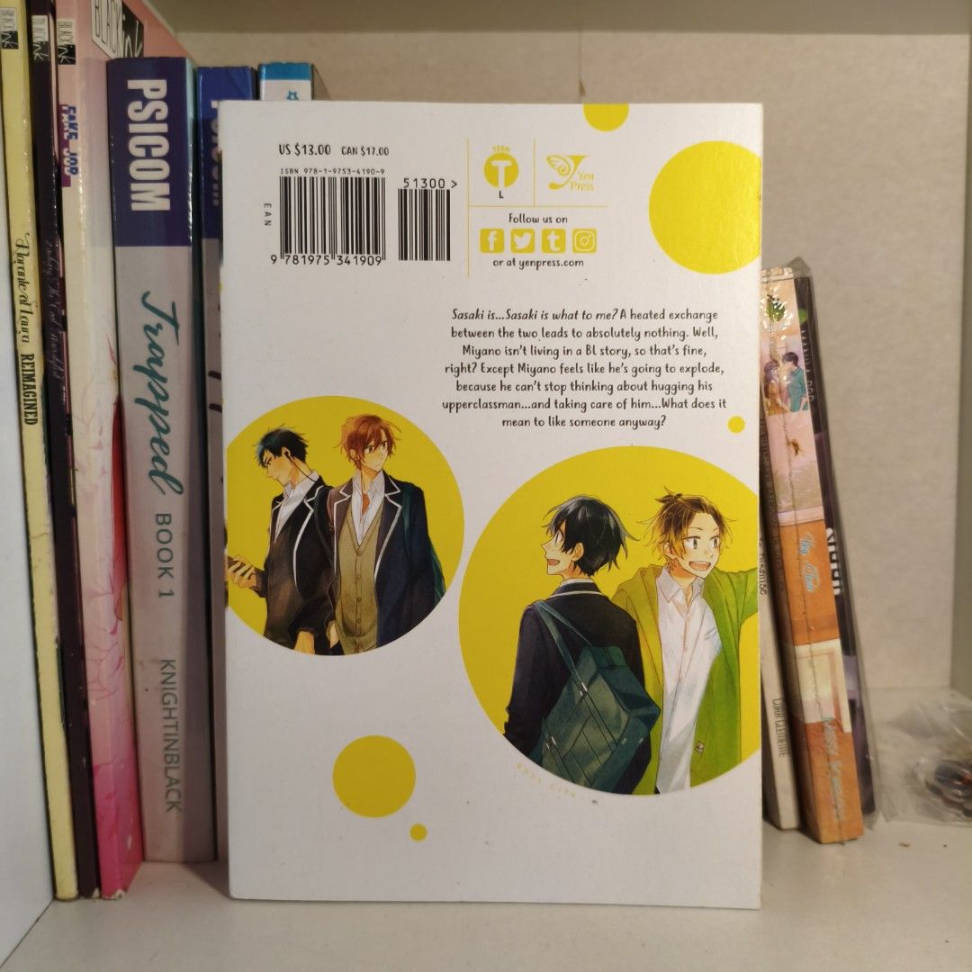 Sasaki and Miyano Vol. 5 (Category: Comics & Manga) located in Malaybalay. Submitted by jayllie (Listing ID 1450623245, Image 2). Description: ‼️ PLEASE READ THE DESCRIPTION FIRST ‼️ 📌 First Time Selling – Please be kind and patient. Thank you for your understanding! 📚 RFS: Raising funds for my education/school expenses. ⚠️ SERIOUS BUYERS ONLY. Please message only if you're genuinely interested in purchasing. Buyers who ghost the chat, make fak