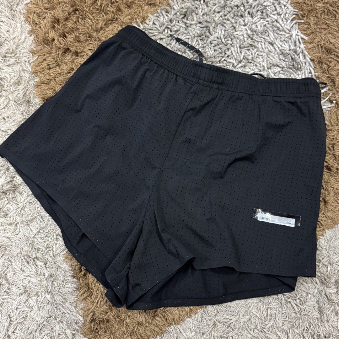 SATISFY JUSTICE DISTANCE RUNNING SHORT (Category: Activewear) located in Manila. Submitted by visvim24 (Listing ID 1450651840, Image 2). Description: sz SMALL.