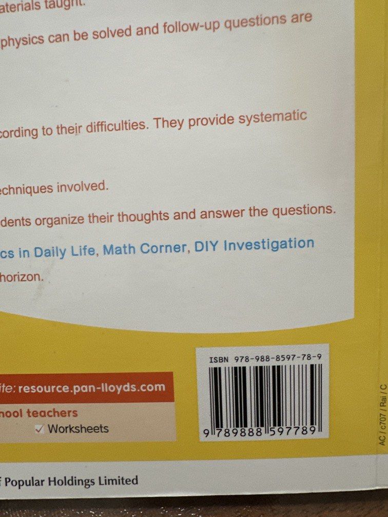 Science (Physics) Basic Study Pack （分類：教科書）位於 Hong Kong。 由 yuki410 提交（商品編號 1450551335，圖片 2）。簡介： 一直放住有用過，未有任何書寫痕跡，內頁新的一樣。