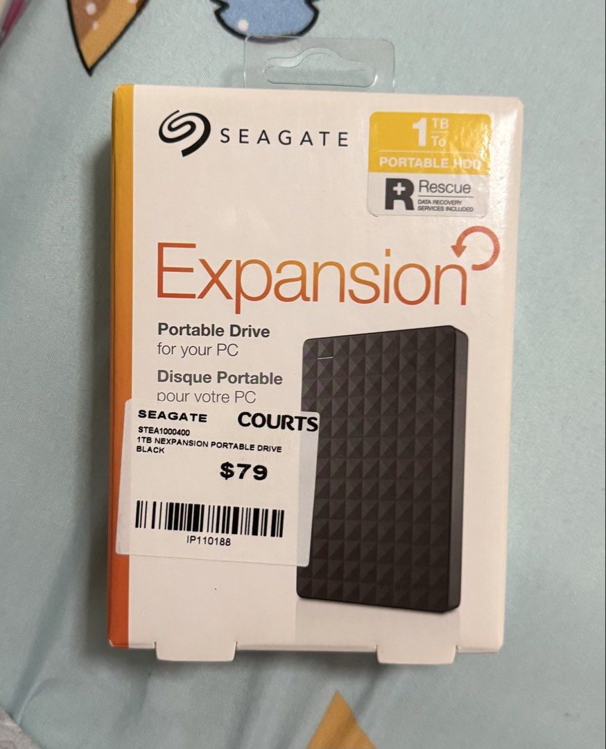Seagate Expansion 1TB Portable HDD