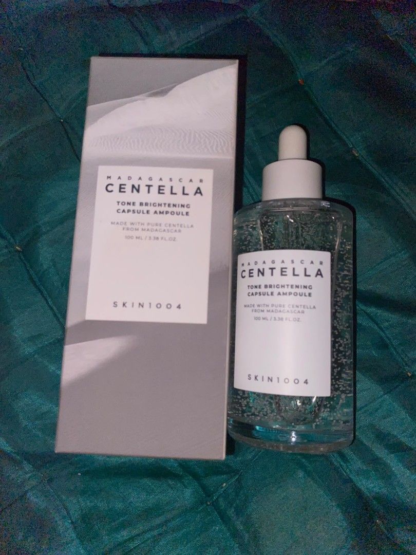 SKIN1004 Madagascar Centella Tone Brightening Serum 100ml (Kategori: Kulit, Sabun & Tubuh) berada di Jakarta Pusat. Dikirim oleh v.stufff (ID iklan 1450698584, Gambar 1). Deskripsi: ORI❗❗❗ bisa dibilang new kepake 3-5 tetes doang gbs nego harga udh trmsk ongkir.