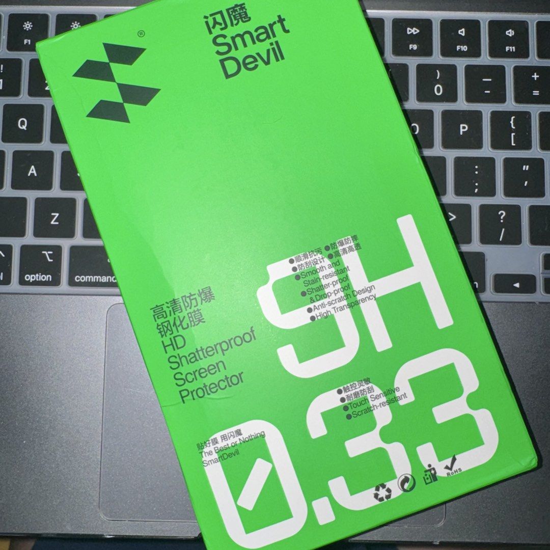 SmartDevil Tempered Glass for iPhone 15 Pro (Category: Other Mobile & Gadget Accessories) located in Rizal. Submitted by declutteringclutters (Listing ID 1450618419, Image 2). Description: Rfs : seller sent wrong item .