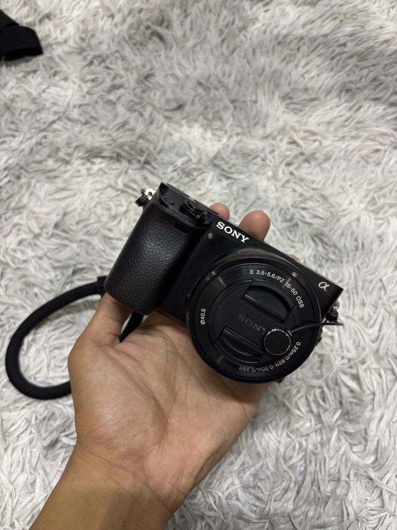 Sony A6000 Complete Travel Bundle w/ Accessories (Category: Cameras) located in Manila. Submitted by fiercephoenix-ff92 (Listing ID 1450589453, Image 2). Description: 📸 FOR SALE: Sony A6000 Complete Travel Bundle 💰 Price: ₱35,000 📦 Inclusions: * Sony A6000 Camera Body * Sony E PZ 16–50mm OSS Kit Lens * Sony E 55–210mm OSS Zoom Lens * Includes original lens hood * Original Sony Battery Charger * 3 Batteries * 32GB SD Card * Original Sony Camera
