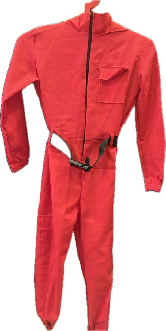 Squid Game Inspired Jumpsuit for Kids (Category: Babies & Kids Fashion) located in Quezon City. Submitted by cglui_152 (Listing ID 1450613150, Image 3). Description: This is a children's Destiny Game Costume jumpsuit, inspired by the Netflix series Squid Game.The package clearly states it includes only the jumpsuit and belt, with the mask not included. Kids size XL 130-140cm. .
