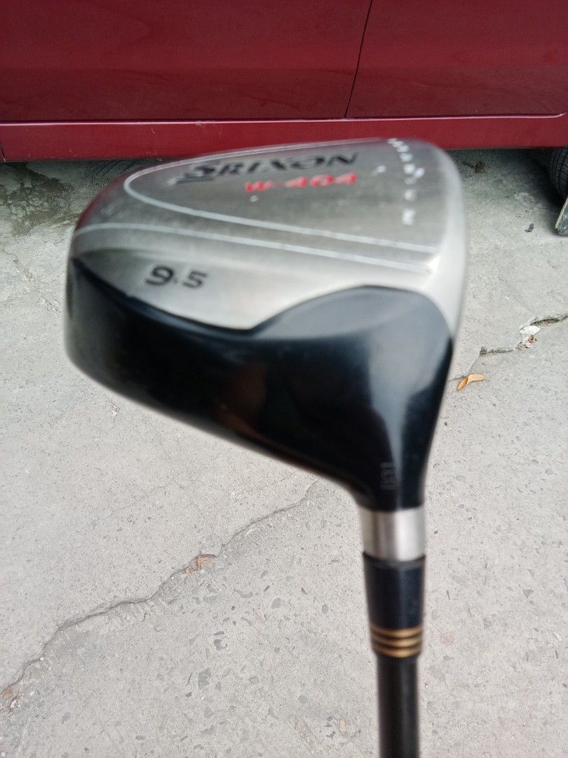 Srixon W-404 driver, 9.5 degree loft, Flex S (Category: Golf) located in San Pedro. Submitted by trisheljas_japansurplus (Listing ID 1450735676, Image 2). Description: 📍For Sale📍 Srixon W-404 driver 9.5 degree loft Flex S Srixon SV-3001J graphite golf shaft. Srixon Golf Grip location 📍 Filinvest Homesite barangay bagong silang san pedro laguna 📍.