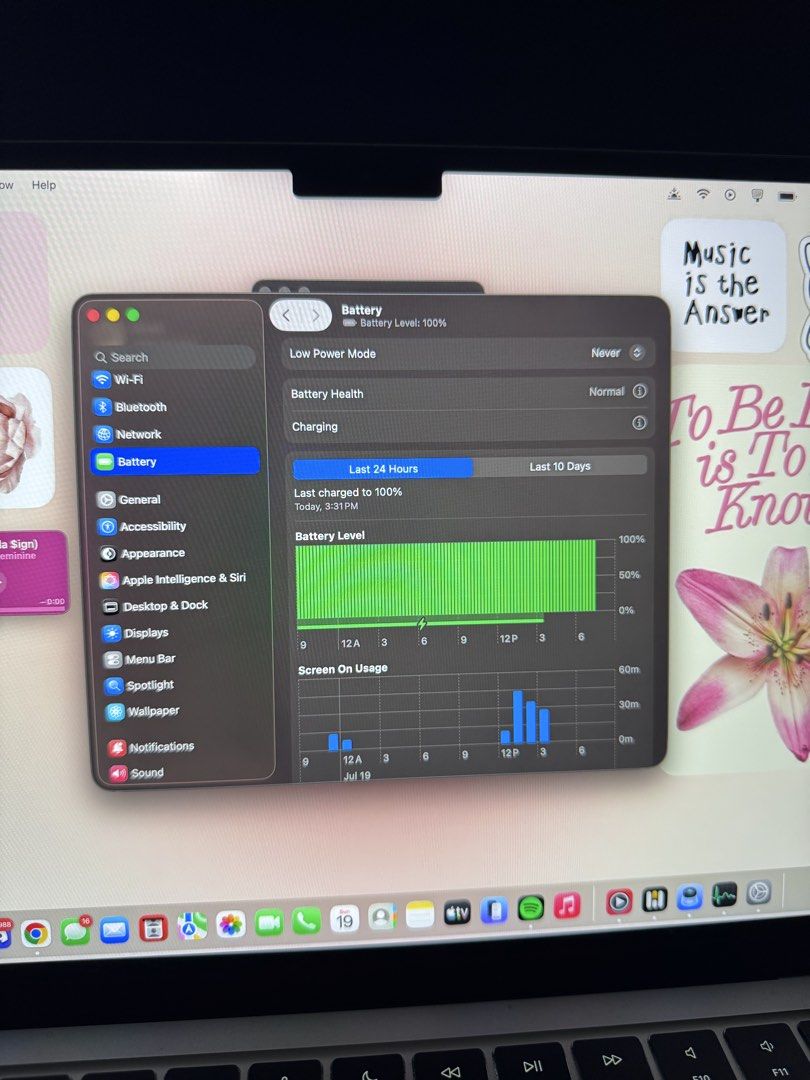STEAL!! Macbook Air M2 8/256gb Silver (Category: Laptops & Notebooks) located in Quezon City. Submitted by styleclassy (Listing ID 1450653833, Image 3). Description: As is. Comes with original box and charger 85 battery health, CC 270 No scratches or major flaws Meet up in Quezon City only Not selling to buy and sell people RFS: Upgrading to M5 .