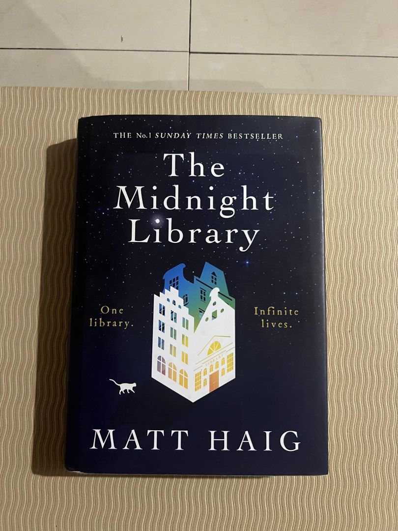 The Midnight Library (Category: Storybooks) located in Apalit. Submitted by dandanmd (Listing ID 1450640742, Image 1). Description: Hardbound copy.