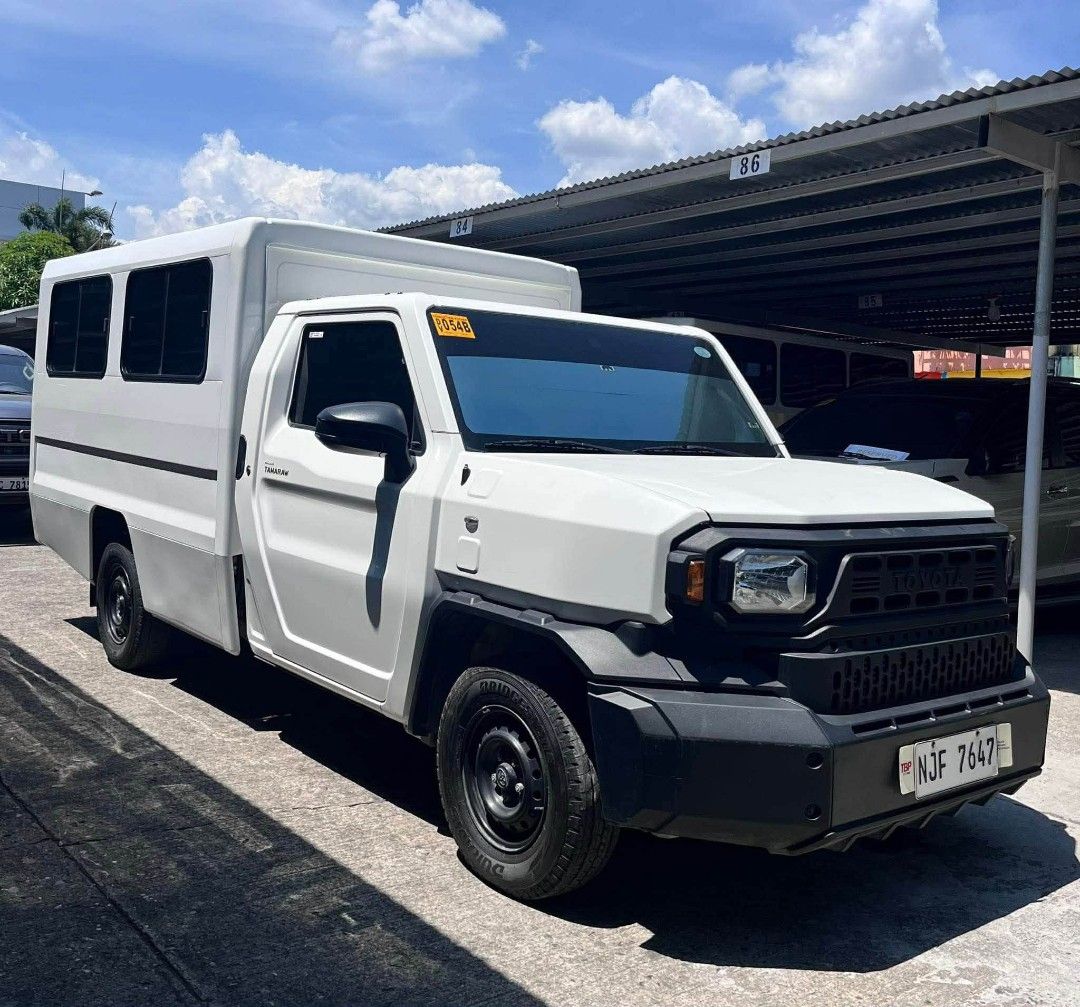 Toyota Tamaraw (Category: Used Cars) located in Cainta. Submitted by juanitacars (Listing ID 1450541787, Image 1). Description: ™️Accepts Trade In & Financing. Will Provide You With the Best Financing Options 🚗 2025 Toyota Tamaraw FX Diesel 💰₱ 780,000 ✅ good as new itong unit! ✅ ganito kasariwa tapos makaka-save ka ng ₱362k from bnew price na ₱1,142,000! ✅ njf7647 13tkms 🏢 Juanita Cars Tropical sa waze. Along VV Soliven Ave III, Cainta, Rizal.