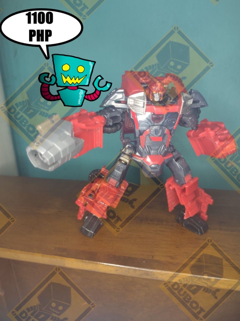 TRANSFORMERS ARMS MICRON IRONHIDE (Category: Action & Battle Toys) located in Navotas City. Submitted by christianmarkvidallo (Listing ID 1450717358, Image 1). Description: TRANSFORMERS ARMS MICRON IRONHIDE DELUXE CLASS Complete Figure In Very Good Condition NO ARMS MICRON NO STICKERS FREE CUSTOM ARM CANNON NO BOX AND MANUAL Tight Joints, Good Paint Apps PRICE:1100 php Item Location: Project 8, Quezon City Payment Options: Gcash/ BDO Deposit Ship