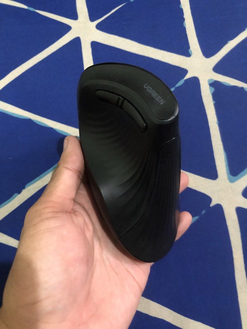 Ugreen vertical mouse missing dongle (Category: Mouse & Mousepads) located in Quezon City. Submitted by markgolveo (Listing ID 1450556629, Image 2). Description: Tested working unit via Bluetooth pairing All buttons works fine no ghost movements Missing dongle for pc wireless pairing .