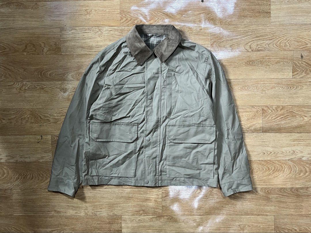 Uniqlo utility blouson Jacket (Category: Coats, Jackets and Outerwear) located in Zamboanga. Submitted by alterramz08 (Listing ID 1450568473, Image 1). Description: Uniqlo Utility blouson Jacket Size medium W23.5 L25 Excellent Condition Price : 1,500 Pesos !.