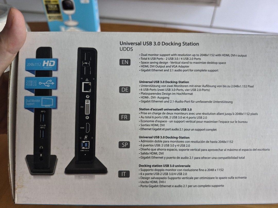 V7 Universal USB 3.0 Docking Station513536661337548806