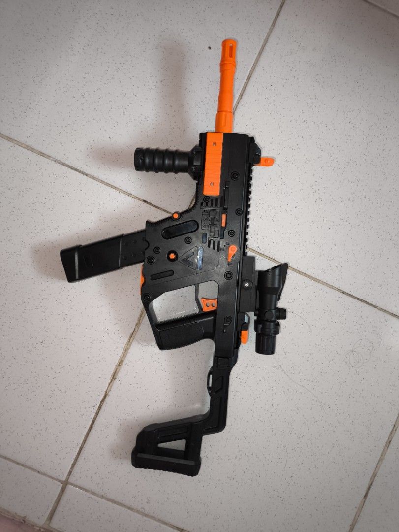 Vector Gel Blaster Electric Toy Gun (Category: Action & Battle Toys) located in Rosario. Submitted by definitelynotrenz (Listing ID 1450629105, Image 1). Description: with battery and charger Walang ammo / gel beads CROSS POSTED ‼️NO BOGUS BUYER OR JOY MINER ‼️PAY AFTER INVOICE ‼️AS IS / WYSIWYG Location: Rosario Cavite MOP: Gcash MOD: J&T/Lalamove if malapit lang.
