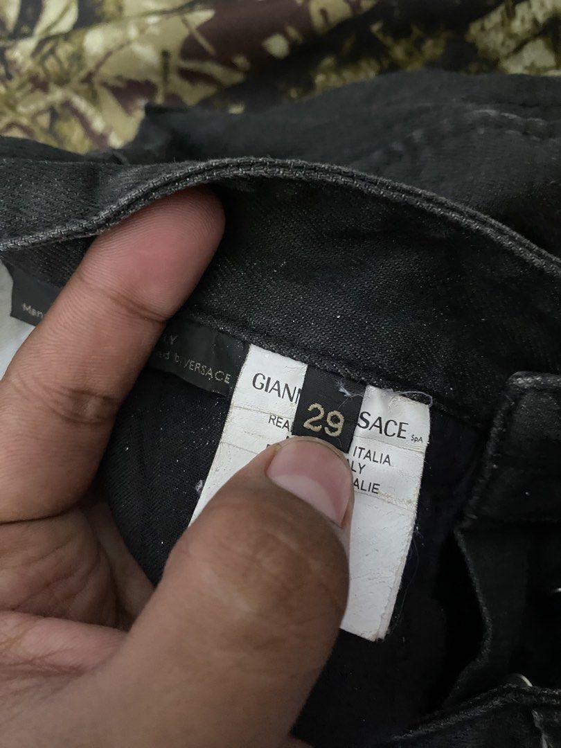 Versace pants (Category: Jeans) located in Bato. Submitted by itsmethriftlist (Listing ID 1450620145, Image 3). Description: Dm more details .