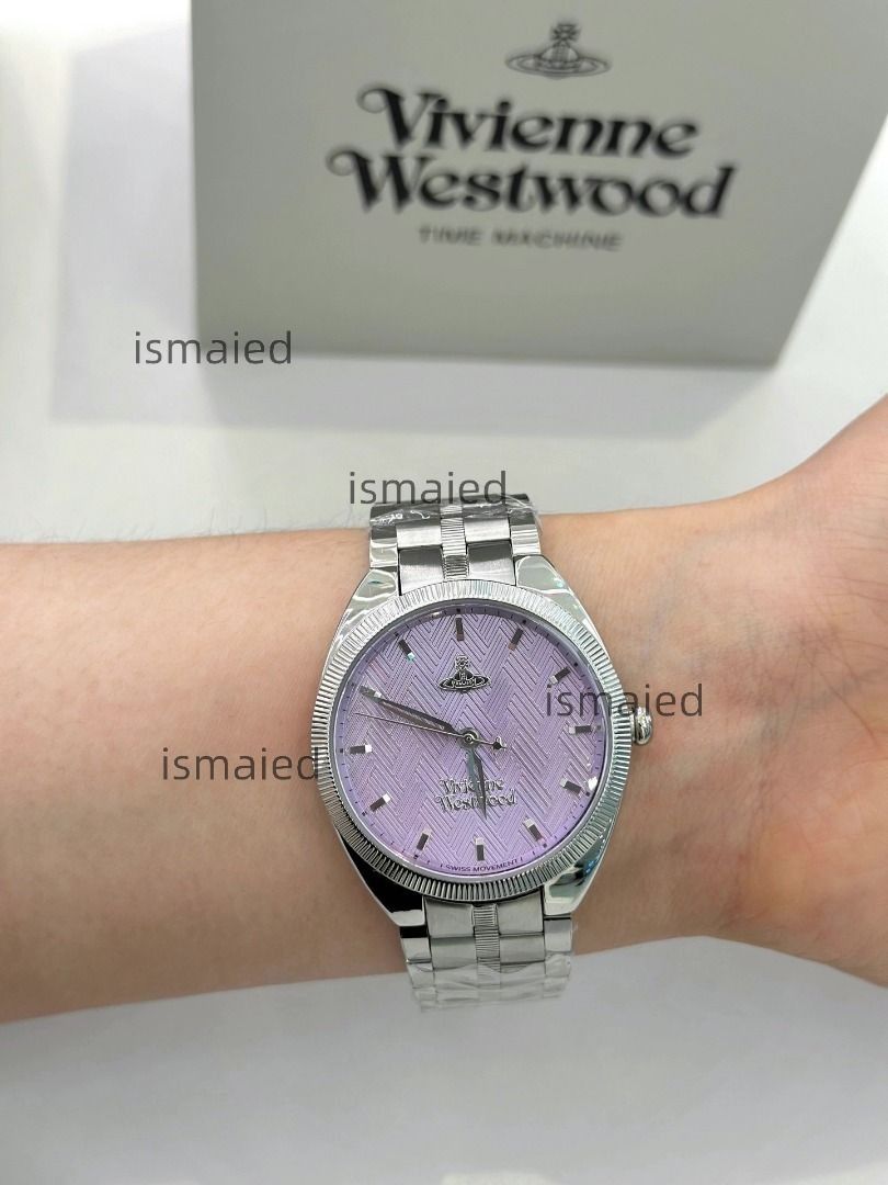 由 zaeemariff87774 (刊登 ID 1450663321，圖片 3) 提交，位於 台北市 (Taipei) 的 VivienneWestwood 西太後紫色紋理表盤 (類別：手錶)，說明：。