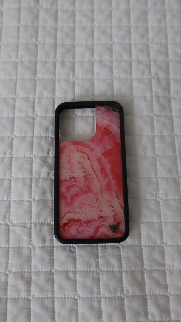 WILDFLOWER iPhone 13 Pro case (Category: Cases & Sleeves) located in Pasay City. Submitted by shop.samjones (Listing ID 1450637724, Image 2). Description: Pink Wildflower iPhone 13 Pro Max case .