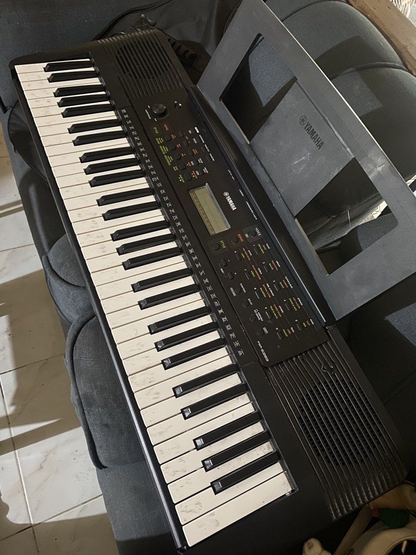 Yamaha PSR-E283 Keyboard with Stand (Category: Musical Instruments) located in Bacoor. Submitted by nikoldeclutter (Listing ID 1450603076, Image 1). Description: - Yamaha PSR-E283 Keyboard - 61 Keys - Wide variety of voices and styles - Includes music rest - Includes keyboard stand - Ideal for learning or jamming VERY negotiable - In good working condition.