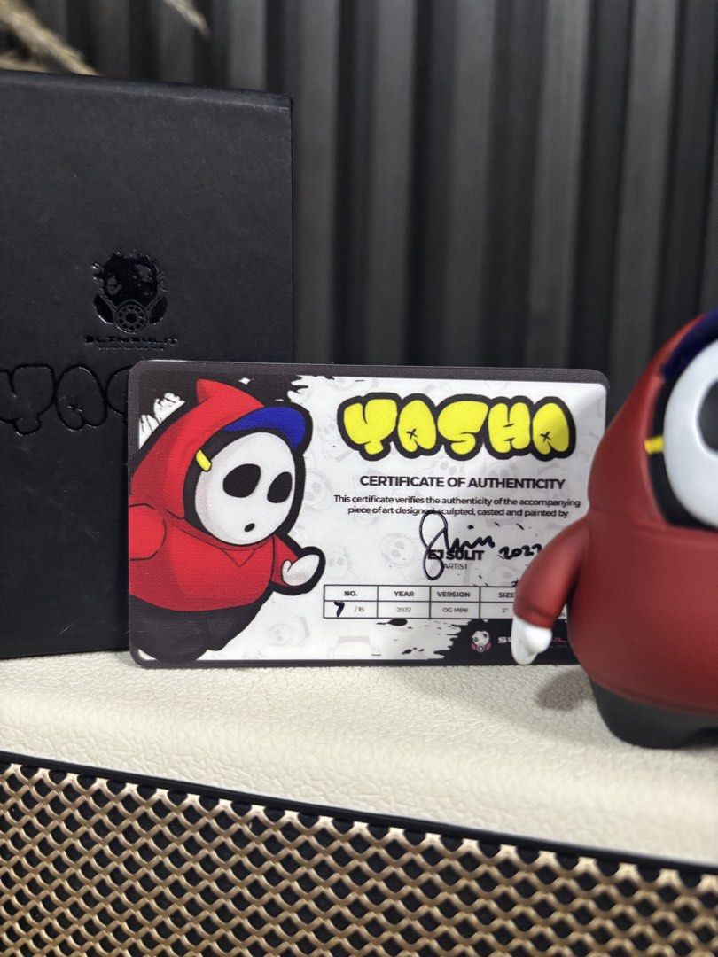 YASHA OG MINI 2022 7/15 - quiccs (Category: Designer & Blind Box Toys) located in Quezon City. Submitted by gmintcollectibles (Listing ID 1450539934, Image 2). Description: YASHA OG MINI 2022 7/15 First to pay gets the item! 📍Baliuag or QC by schedule 💸 Gcash or BPI 🛵 Lalamove or LBC (by sched) Quiccs.