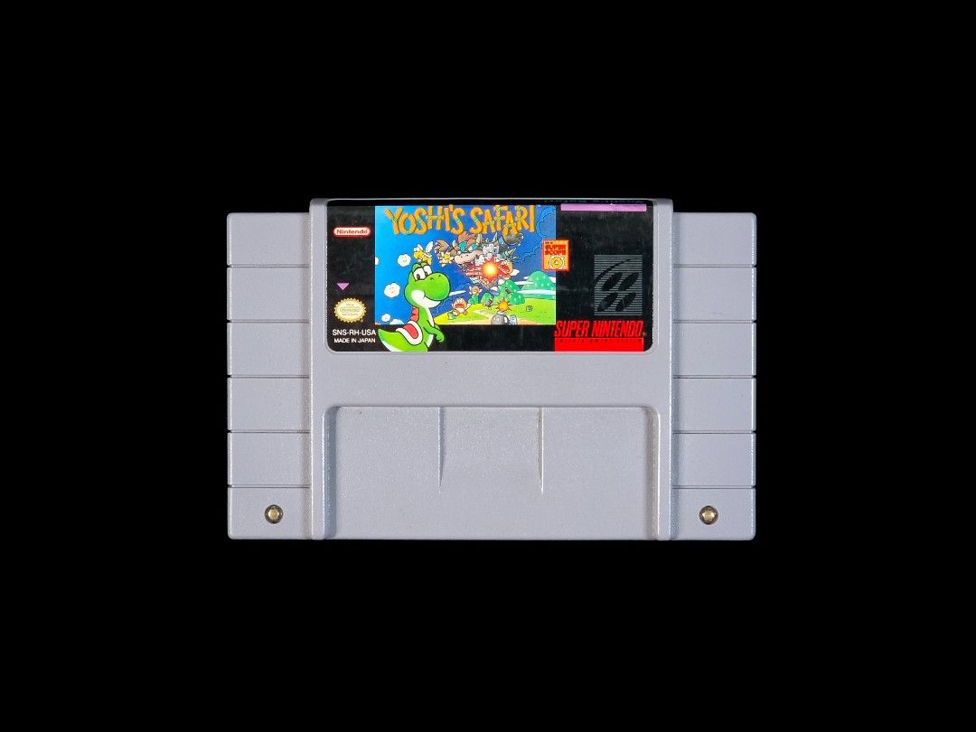 Yoshi's Safari for SNES (Category: Nintendo) located in Angeles City. Submitted by press_start (Listing ID 1450681805, Image 1). Description: FOR SALE Yoshi's Safari for SNES ₱799 This is a second hand item, manage your expectations. The game works, but I can't test the gameplay since I don't have a CRT TV. *SupaBoy console not included. Used only for testing. Location: Angeles City, Pampanga No meet-ups Shipping via LBC or J&T only. I ship Monda