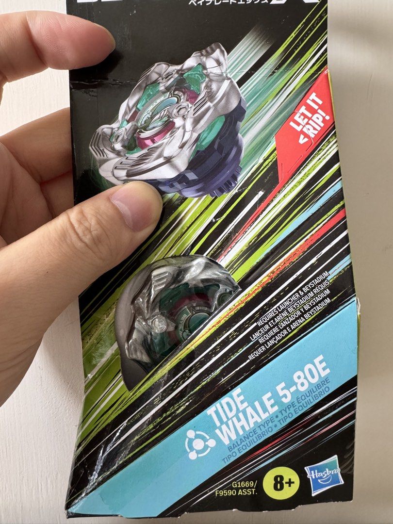 美版 Beyblade X BX-36 01 TideWhale 5-80E 爆旋陀螺 巨鯨怒濤 E軸E軸心E 底鯨魚 BX36 BX-34 UX-17 （分類：動作及對戰玩具）位於 Hong Kong。 由 ivangmobile 提交（商品編號 1447124355，圖片 1）。簡介： 港大 尖沙嘴 黃竹坑地鐵站交易 順豐到付 -$10 24小時內發貨。