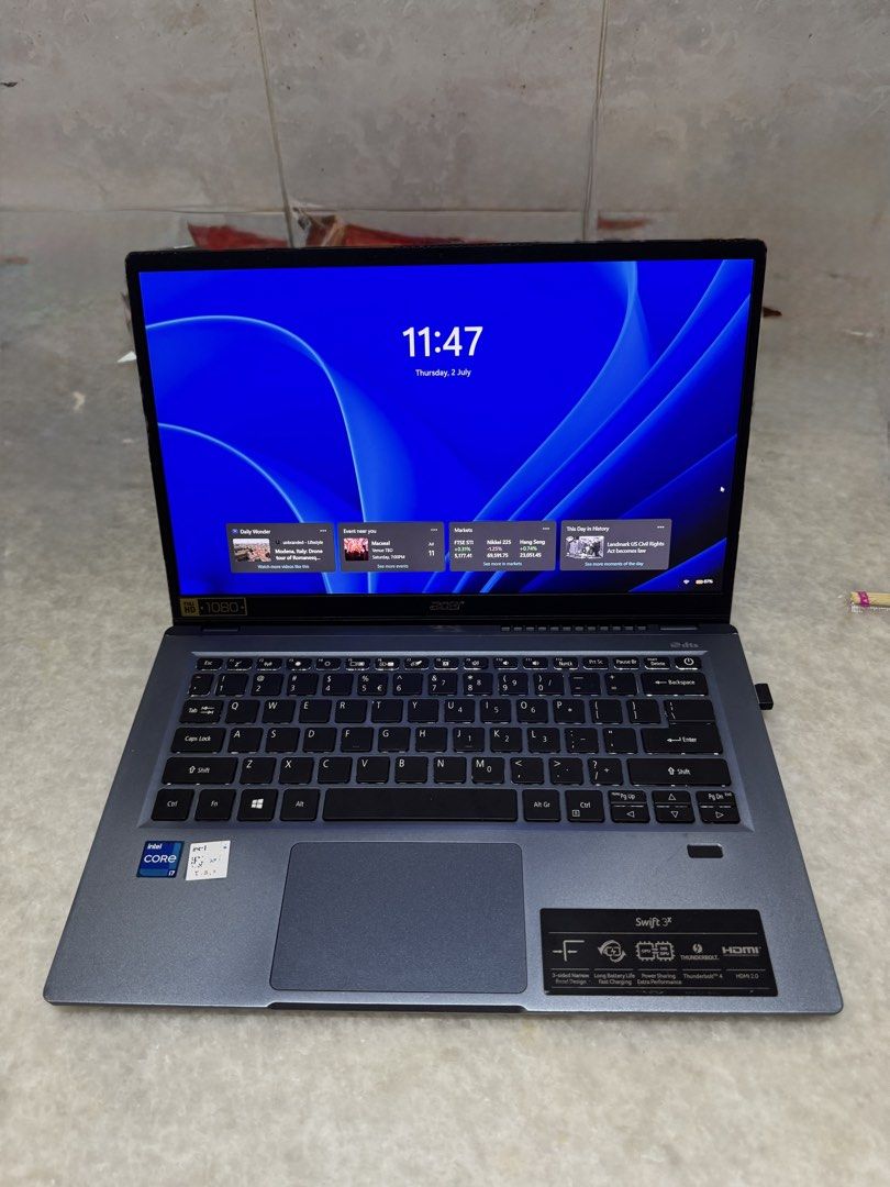 Acer Swift 3 Laptop - Intel Core i7