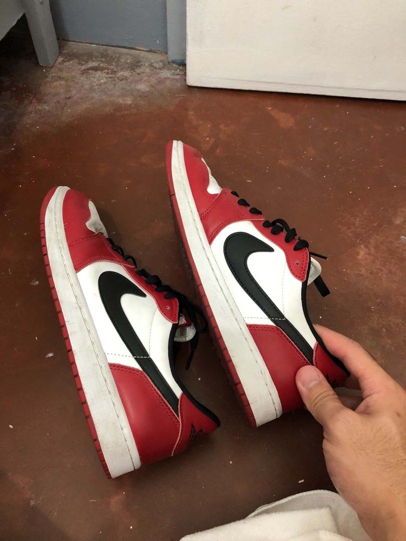 Air Jordan 1 Low Retro OG 'Chicago' (Category: Sneakers) located in Quezon City. Submitted by heyaly_ (Listing ID 1447108779, Image 3). Description: - Air Jordan 1 Low Retro OG Chicago - Size: US 11 - Includes original box and paper - Comes with extra laces - Includes shoe trees - Ideal for collectors and everyday wear - Grab these iconic kicks now! Jordan 1 low chicago 2025 Size 11 Condition: 9/10 - 5 days sa office lang ginagamit Location: Calo
