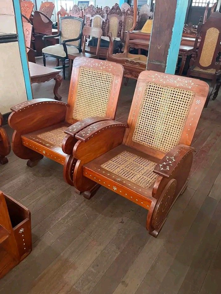 Ambassador Sala sets 7 seaters narra (Category: Sofas) located in Manila. Submitted by carmelites36250 (Listing ID 1447111396, Image 3). Description: 7seaters Ambassador Sala set Solid narra wood ❤newly refurbish full restored Beautiful Piece Pick up @shop/ Delivery Pm me ☎☎☎☎ Price-42, 000.