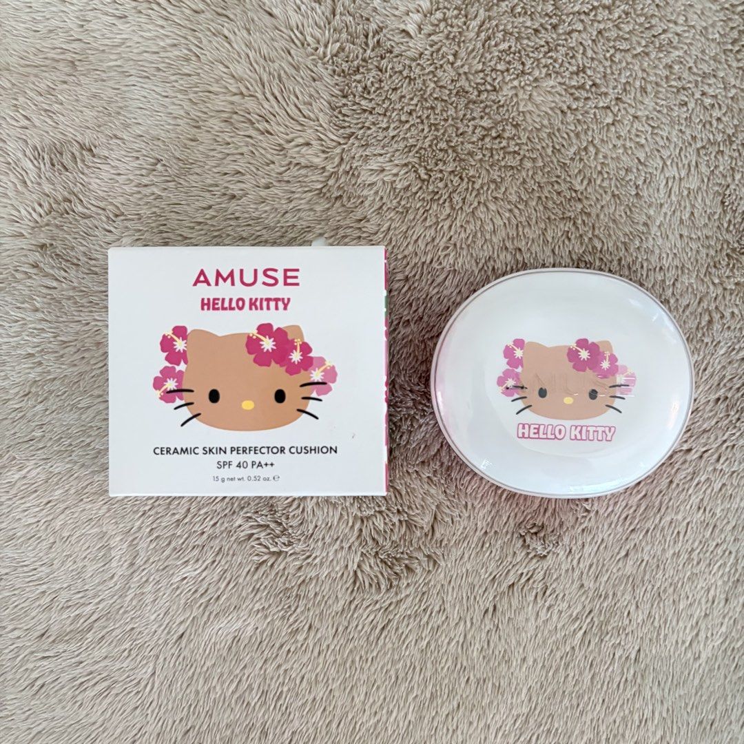 Amuse Ceramic Skin Perfector Cushion (Category: Makeup) located in San Juan City. Submitted by _ands_ (Listing ID 1447201709, Image 1). Description: - Shade: 1.5 Natural - Used twice - Practically full amount of product remaining - Puff has been cleaned and is ready for use .