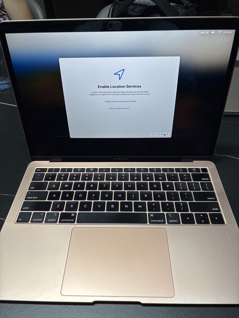 Apple MacBook Air Rose Gold