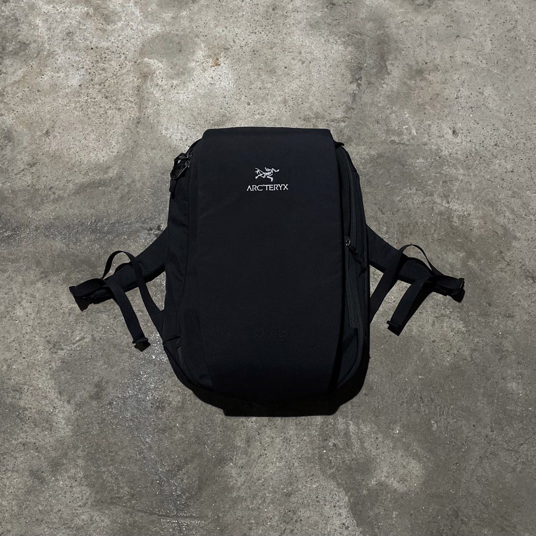 Arc’teryx Blade 20 Liter Backpack (Category: Backpacks) located in Pandi. Submitted by 28hundreds (Listing ID 1447292749, Image 1). Description: Arc’teryx Blade 20 Liter Backpack RANK SA ( no visible flaws or signs of use. like new condition 10/10 ) authentic, engineered for urban commuting, tech organization, and light travel, side-loading laptop pocket, padded and suspended sleeve fits up to a 15-inch laptop, internal tablet sleeve separate slo