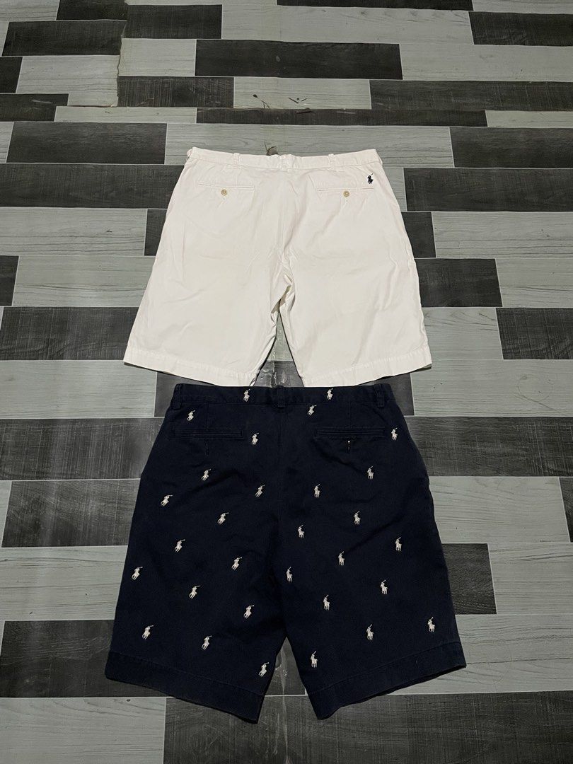 ASPACK AUTHENTIC RALPH LAURENS SHORT (Category: Shorts) located in Cagayan de Oro. Submitted by dwight_666 (Listing ID 1447207541, Image 1). Description: white - 34 blue - 33 white - flawless blue - good fade.
