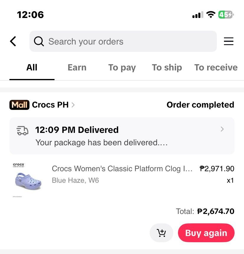 Authentic Crocs Women's Classic Platform Clogs (Category: Slippers and slides) located in Manila. Submitted by railieeexo (Listing ID 1447279179, Image 3). Description: *Products Details: (with Crocs Eco Bag) • Authentic Crocs Women's Classic Platform Clogs. • Color: Blue Haze • Size: W6 • Condition: Pre-loved (Used but not abuse) • Comfortable and Stylish Platform Design..