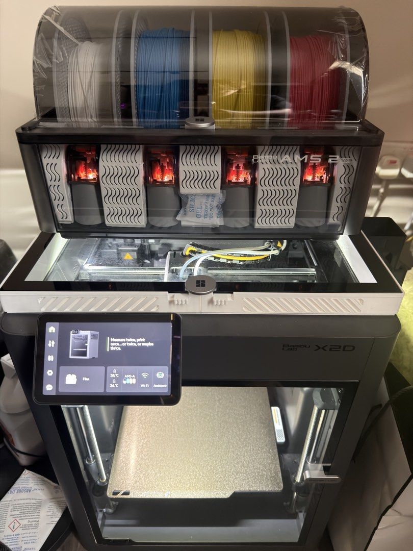 Bambu Lab X2D 3D Printer with AMS 2498236682331770880