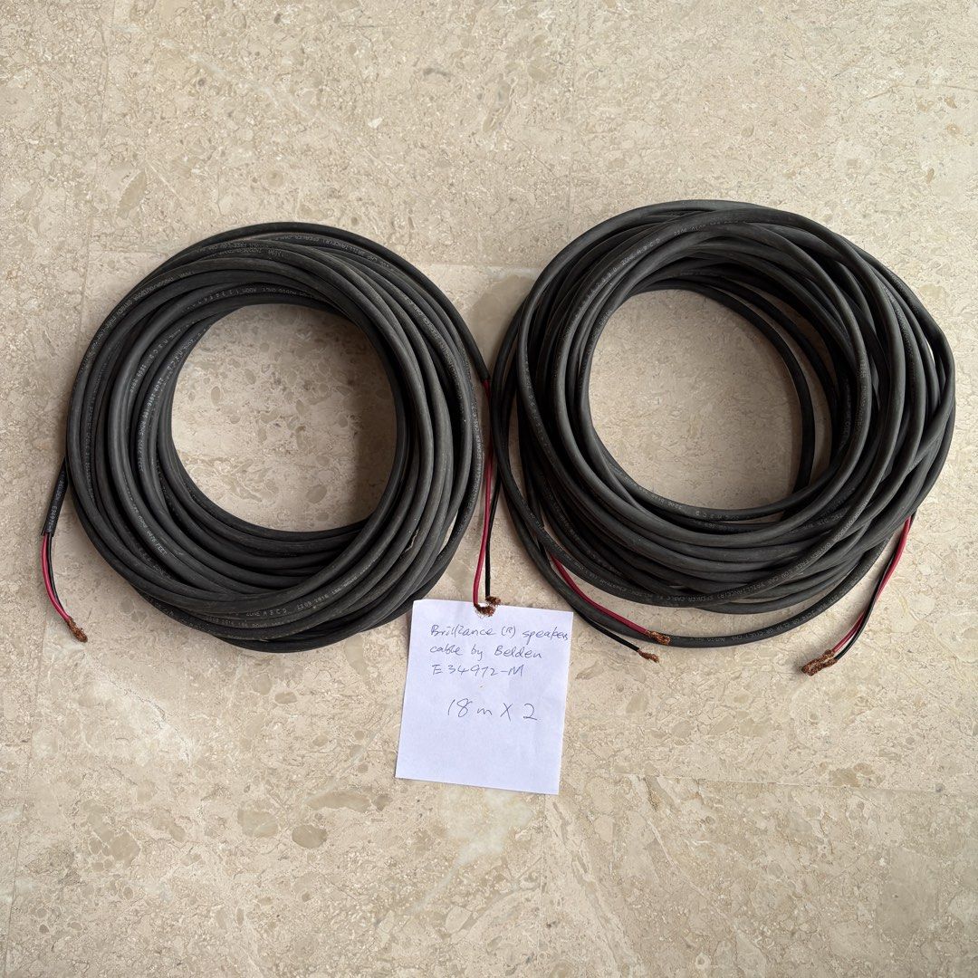 Belden Brilliance Speaker Cable 18m x 2