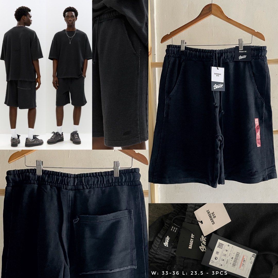 BNWT Pull & Bear x STWD washed effect shorts (Category: Shorts) located in Dasmarinas. Submitted by allisongrey1323 (Listing ID 1447217443, Image 1). Description: BNWT Pull & Bear x STWD washed effect short Medium on tag - 3pcs waist: 33-36 length: 23.5 price: 850.