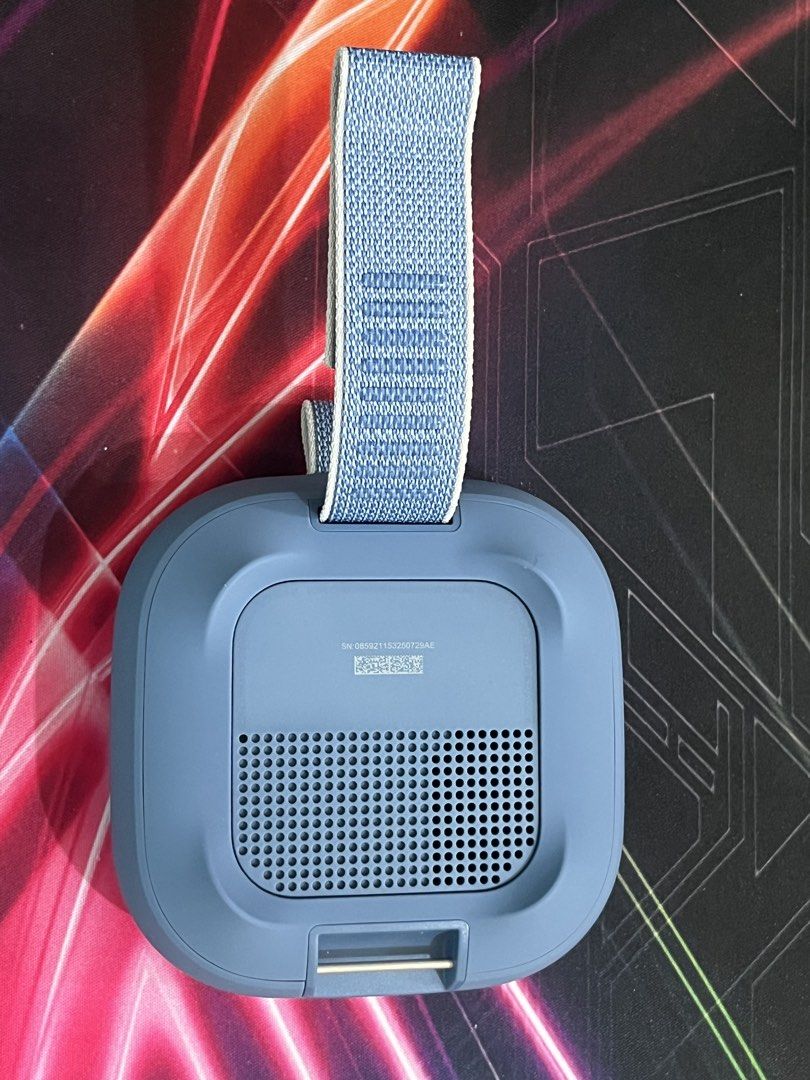 Bose SoundLink Micro 2nd Gen Portable Bluetooth Speaker - Blue (Category: Soundbars, Speakers & Amplifiers) located in Cebu City. Submitted by rdeals22 (Listing ID 1447133535, Image 3). Description: - Bose SoundLink Micro Portable Speaker - 2nd Generation Model - Color: Blue - Condition: Good as NEW - Includes: Charging Cable, Original Box - Ideal for music on the go, WATERPROOF. -opened for testing Meet-up Cebu City.