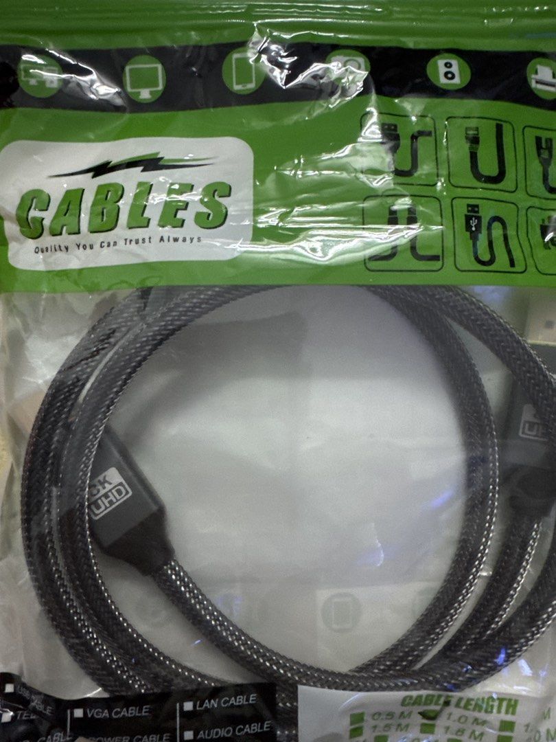 Brand New 8K UHD DisplayPort Cable 1m
