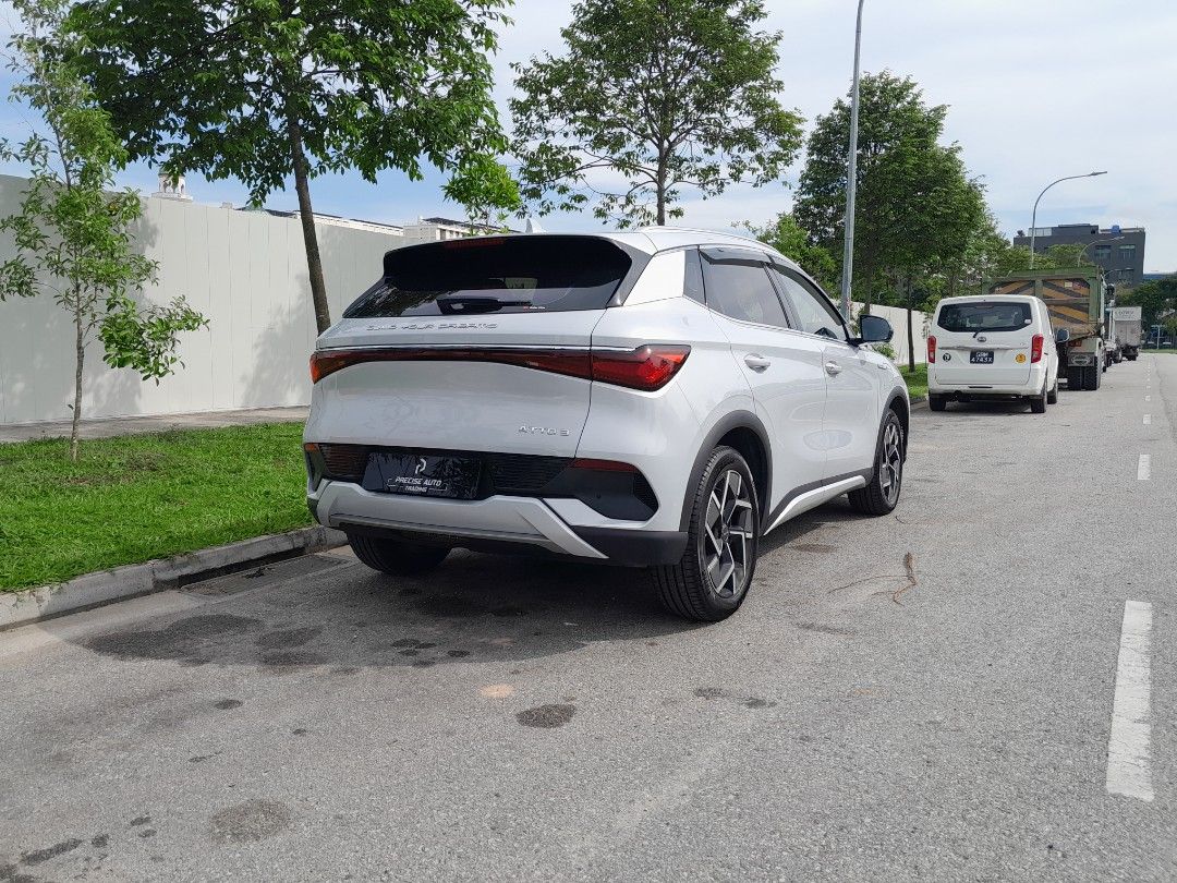 BYD Atto 3 Electric Sunroof Auto (Category: Used Cars) located in Singapore. Submitted by preciseauto (Listing ID 1447246426, Image 3). Description: 🔥🔥BOSS SAY ALL MUST GO CLEARANCE SALE🔥🔥 🚨CHEAPEST CARS IN THE MARKET🚨 🚘$500 DRIVEAWAY🚘 🏦LOWEST INTEREST FROM 1.48%🏦 🟢1 YEAR WARRANTY🟢 🔧FREE 1 YEAR SERVICING🔧 🏬 Vehicle 120 Points INSPECTION CHECK By In House Workshop BEFORE we put them for SALE 🚕 PHV Drivers Welcomed 🔁 High Trade In 