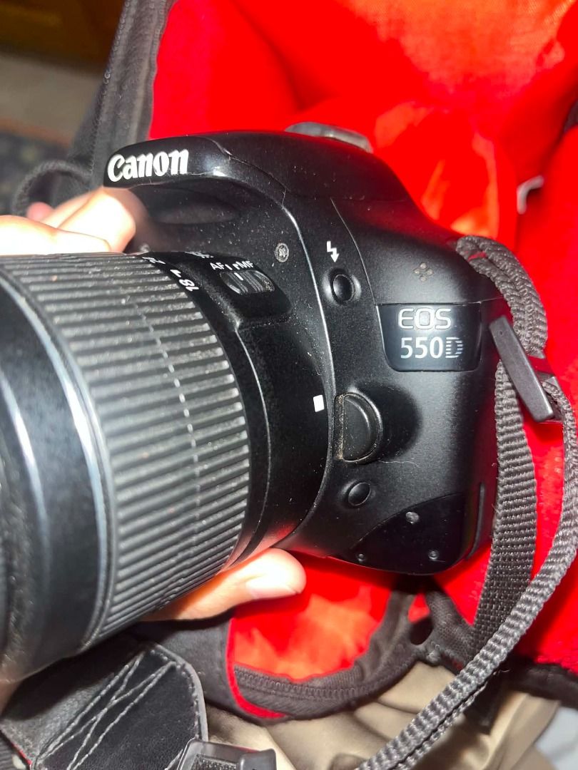 Canon DSLR 550D (Category: Cameras) located in Butuan. Submitted by reggex99 (Listing ID 1447232358, Image 3). Description: PLEASE READ FIRST BEFORE PURCHASE Canon 550D DSLR Camera. (helping a friend) Has perfect condition, Used Barely. Very taken care of. It does not have fungus, or any errors whatsoever. Inclusions: EFS- 18-55mm Lens Camera Bag with Sling Fresh Battery Charger RFS: Not using it anymore, for emergency funds. Kung ipadala, STRICT