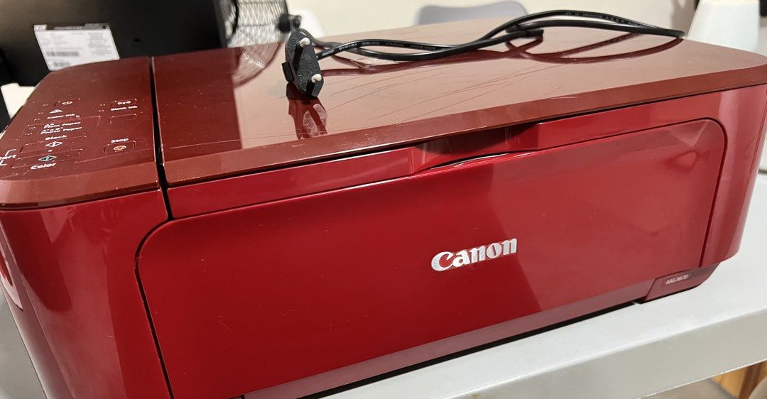 Canon MG3670 Red All-in-One Printer498609699139758082