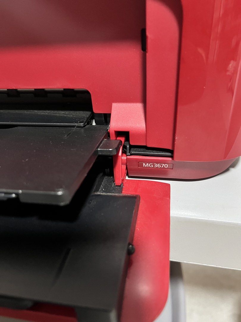 Canon MG3670 Red All-in-One Printer498609699139758081