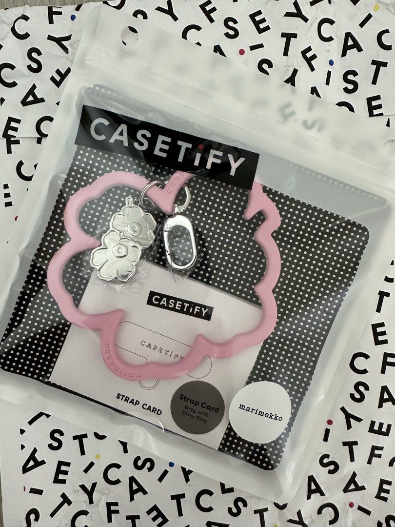 Casetify Marimekko Unikko Jelly wristlet, 手提電話, 電話及其他裝置