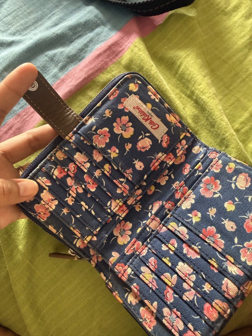 Cath Kidston Floral Zip Around Wallet (Category: Wallets & Card holders) located in Manila. Submitted by kaiiishop (Listing ID 1447128548, Image 3). Description: Original Cath Kidston wallet .