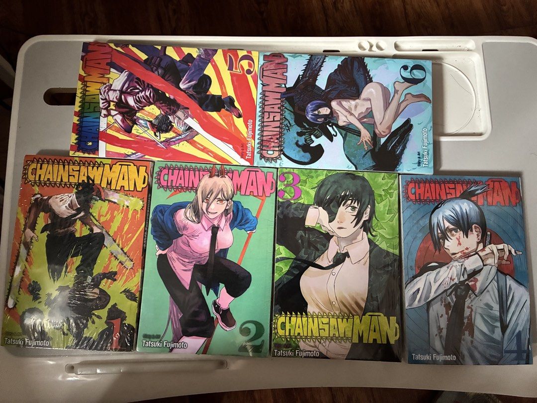 Chainsaw Man Volumes 1-13 (Sealed) (EN) (Category: Comics & Manga) located in Manila. Submitted by enenmiguel (Listing ID 1447190677, Image 2). Description: PLEASE READ: - Chainsawman Chapters 1-13 English Version (Sealed) - Bought 2 years ago, but just displayed it on my shelf - Each volume costs PHP 400 if interested in buying individually (No negotiations) - All volumes as a set will be priced at PHP 4000 (Can negotiate) .