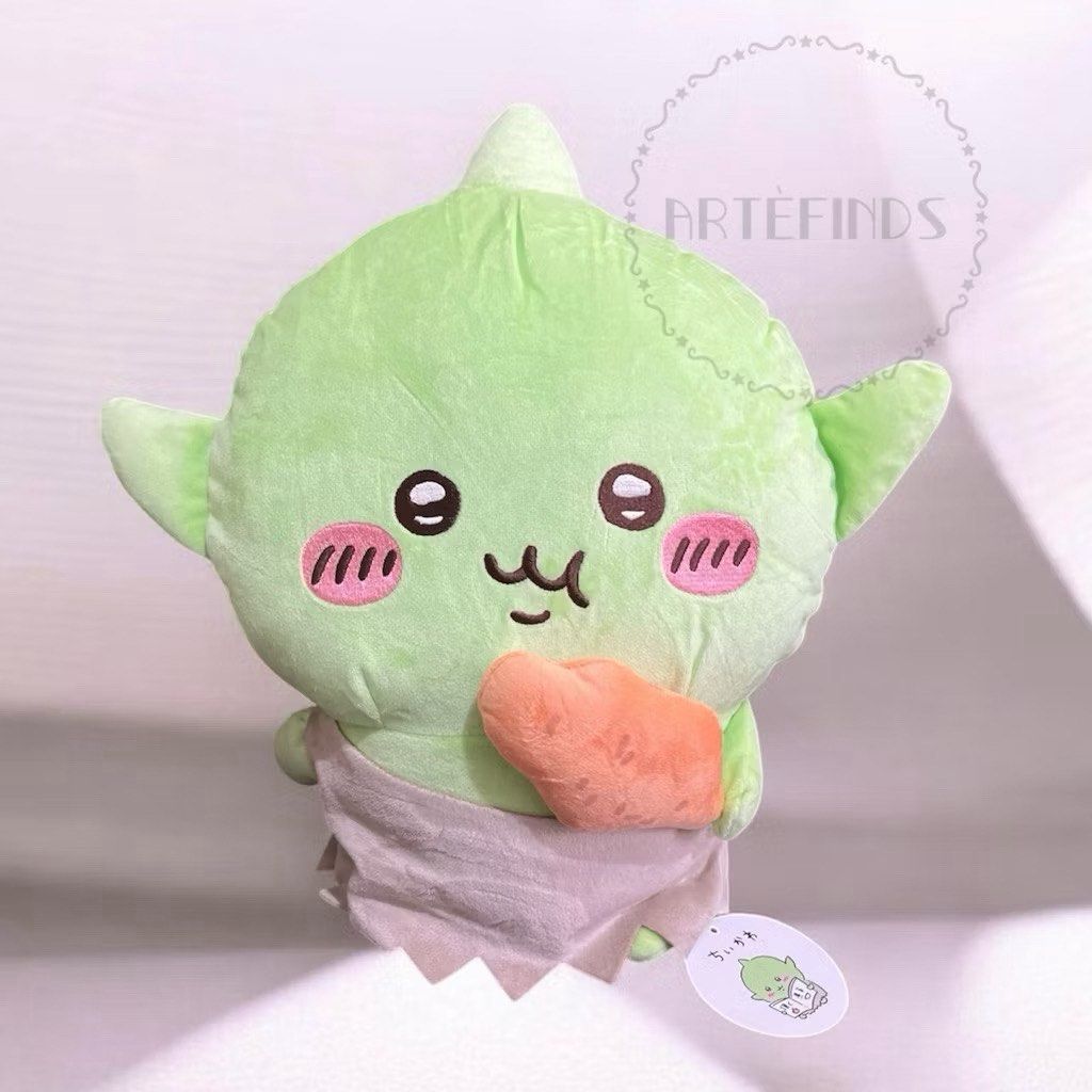 Chiikawa Goblin Munching Meat (Category: Designer & Blind Box Toys) located in Pasig City. Submitted by pinkfluff17 (Listing ID 1447240739, Image 1). Description: with papertag.
