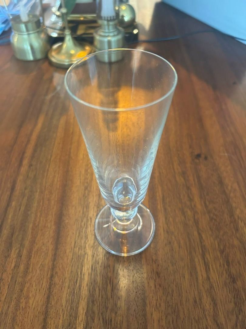 Clear French Champagne Glasses